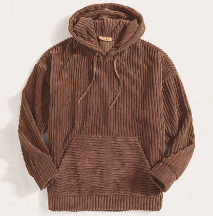Slac™ | Hoodie Velours Côtelé