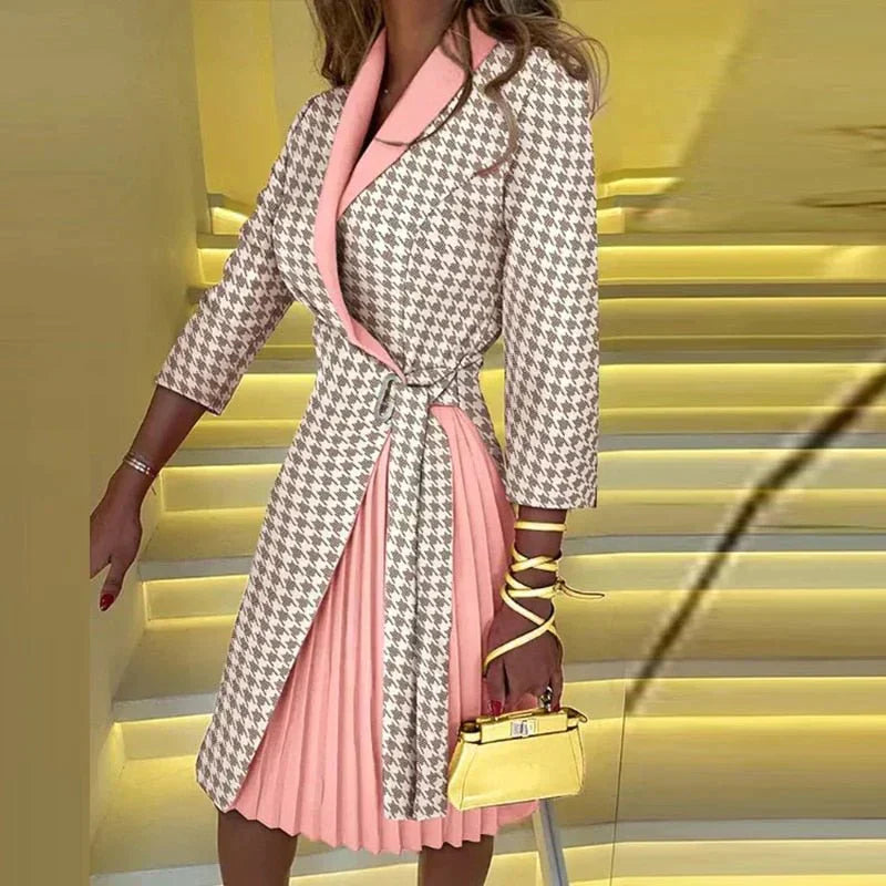 Robe flatteuse sophistiquée et élégante pour femme