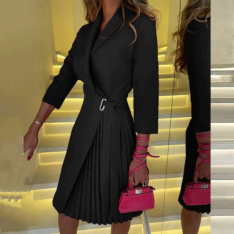Robe flatteuse sophistiquée et élégante pour femme