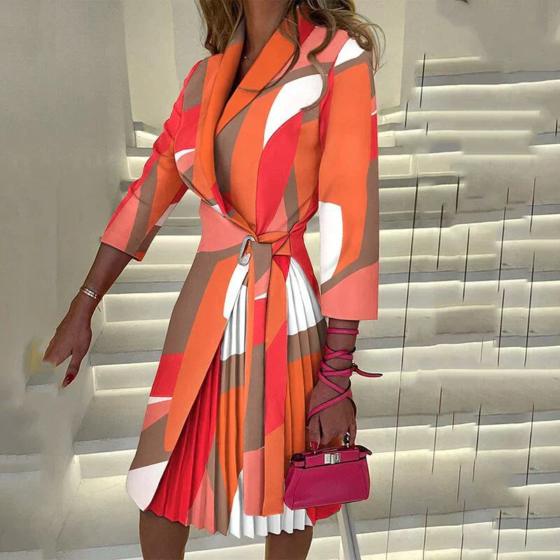 Robe flatteuse sophistiquée et élégante pour femme
