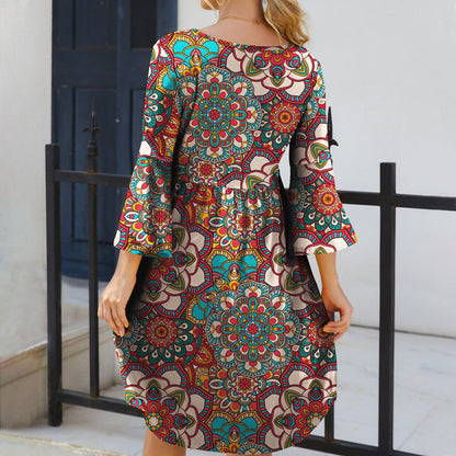 Sybella™ | Robe Boho Légère et Élégante