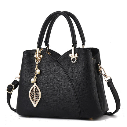 Sac à main en cuir grainé