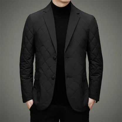 Gary™ | Blazer Matelassé en Duvet