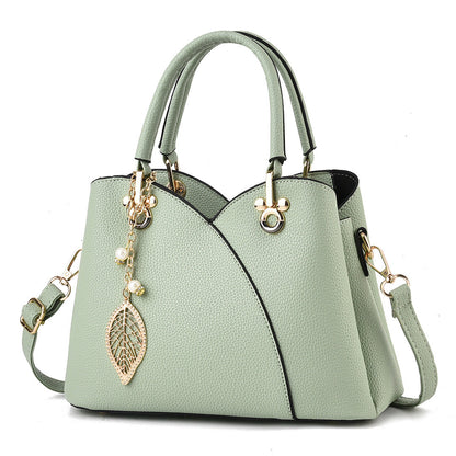 Sac à main en cuir grainé
