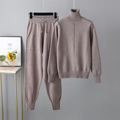 Avril™ | Ensemble Col Rolled Élégant et Confortable