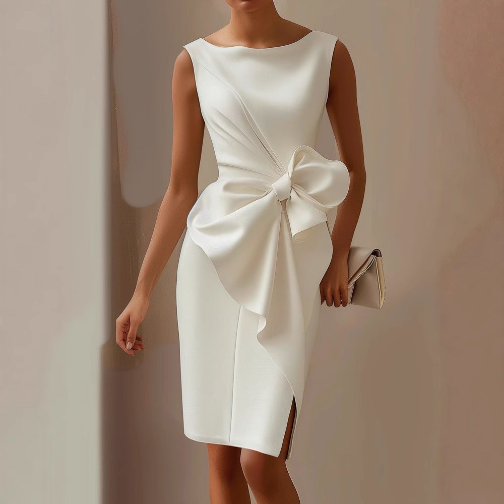 Athena™ | Robe à Nœud Papillon Élégante