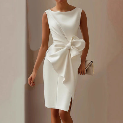 Athena™ | Robe à Nœud Papillon Élégante