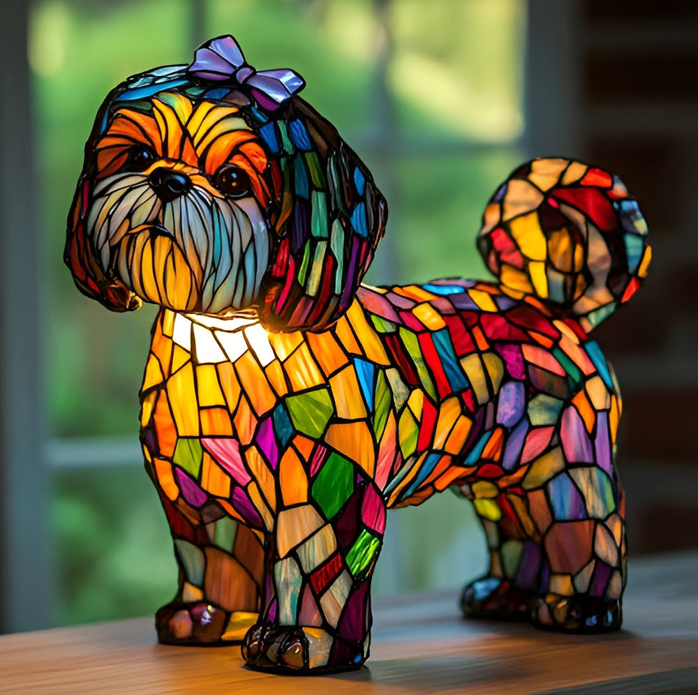 Bella - Lampe En Verre Multicolore