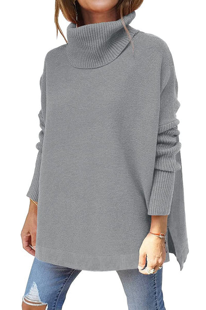 Cina™ | Pull Oversize Col Roulé