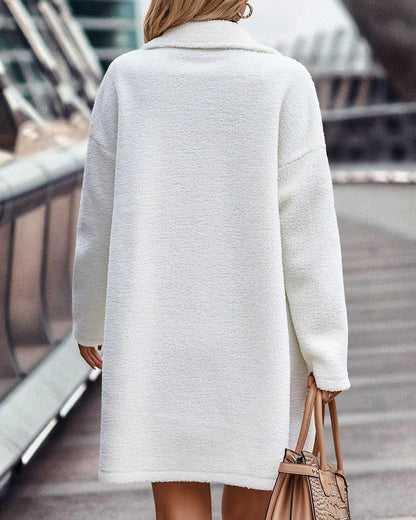 Susan™ | Manteau Long en Peluche