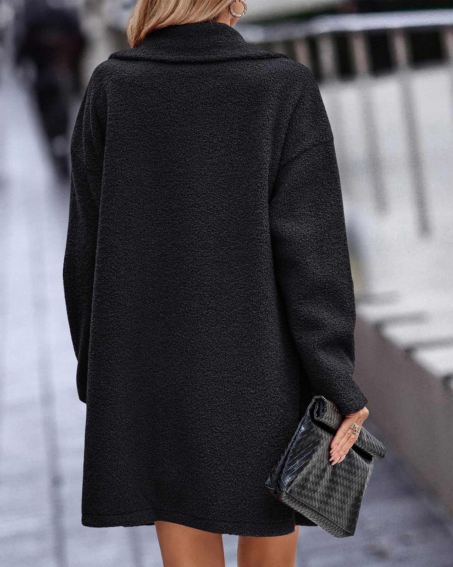 Susan™ | Manteau Long en Peluche