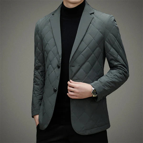 Gary™ | Blazer Matelassé en Duvet