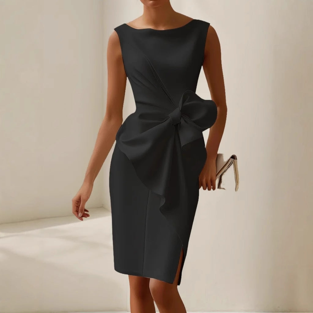 Athena™ | Robe à Nœud Papillon Élégante