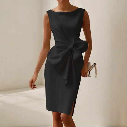 Athena™ | Robe à Nœud Papillon Élégante
