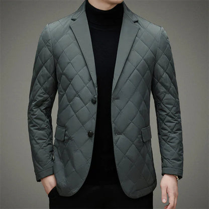 Gary™ | Blazer Matelassé en Duvet