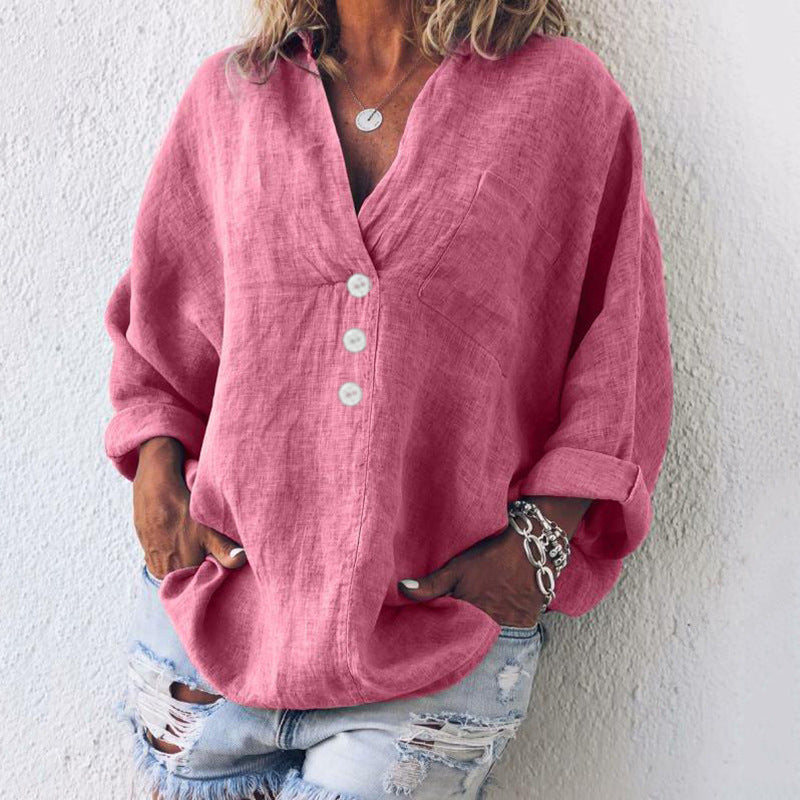 Océane Dubois® | Chemise élégante en lin