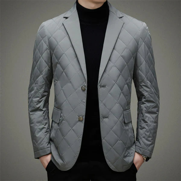 Gary™ | Blazer Matelassé en Duvet