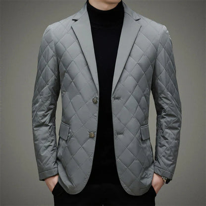 Gary™ | Blazer Matelassé en Duvet