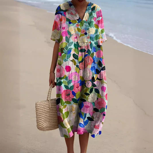 Emma™ | Joyful Floral Robe | Buy One Get One Free
