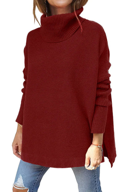 Cina™ | Pull Oversize Col Roulé