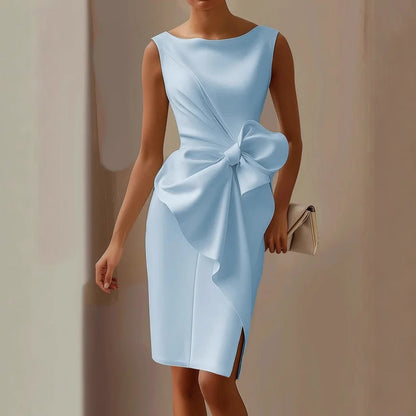 Athena™ | Robe à Nœud Papillon Élégante