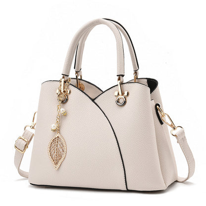 Sac à main en cuir grainé