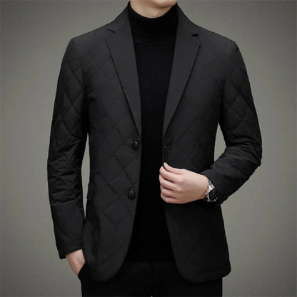 Gary™ | Blazer Matelassé en Duvet