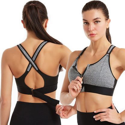 Soutien-gorge Fit Zippé Anti-transpiration