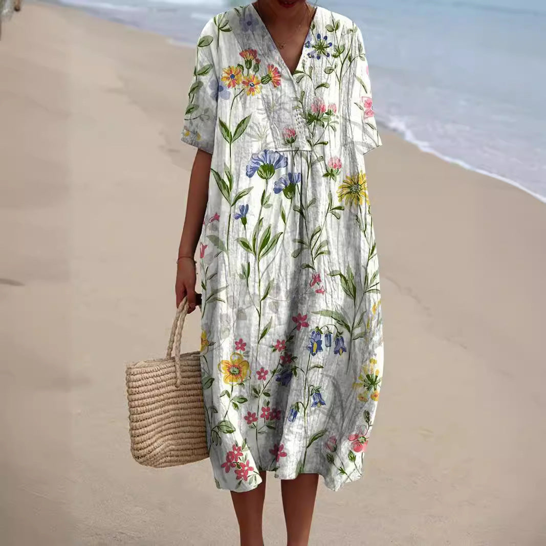 Emma™ | Joyful Floral Robe | Buy One Get One Free