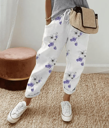ALICE™ | Pantalon élégant en coton-lin (1+1 GRATUIT)