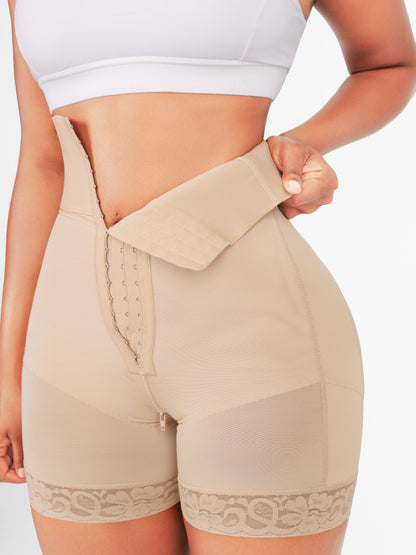 Valentina 2.0 - Hoog Getailleerd Body Shaper 3 Rijen Haakjes En Baleinen