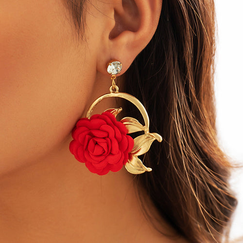 Alice Leroy® | Bellccini Boucles d'oreilles en strass RoseGlow