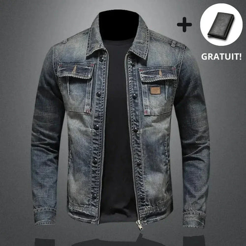 Riko™ | Veste en Jean Vintage