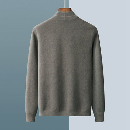 Cardigan en laine tissée