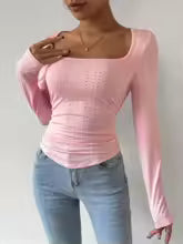 t shirt rose femme