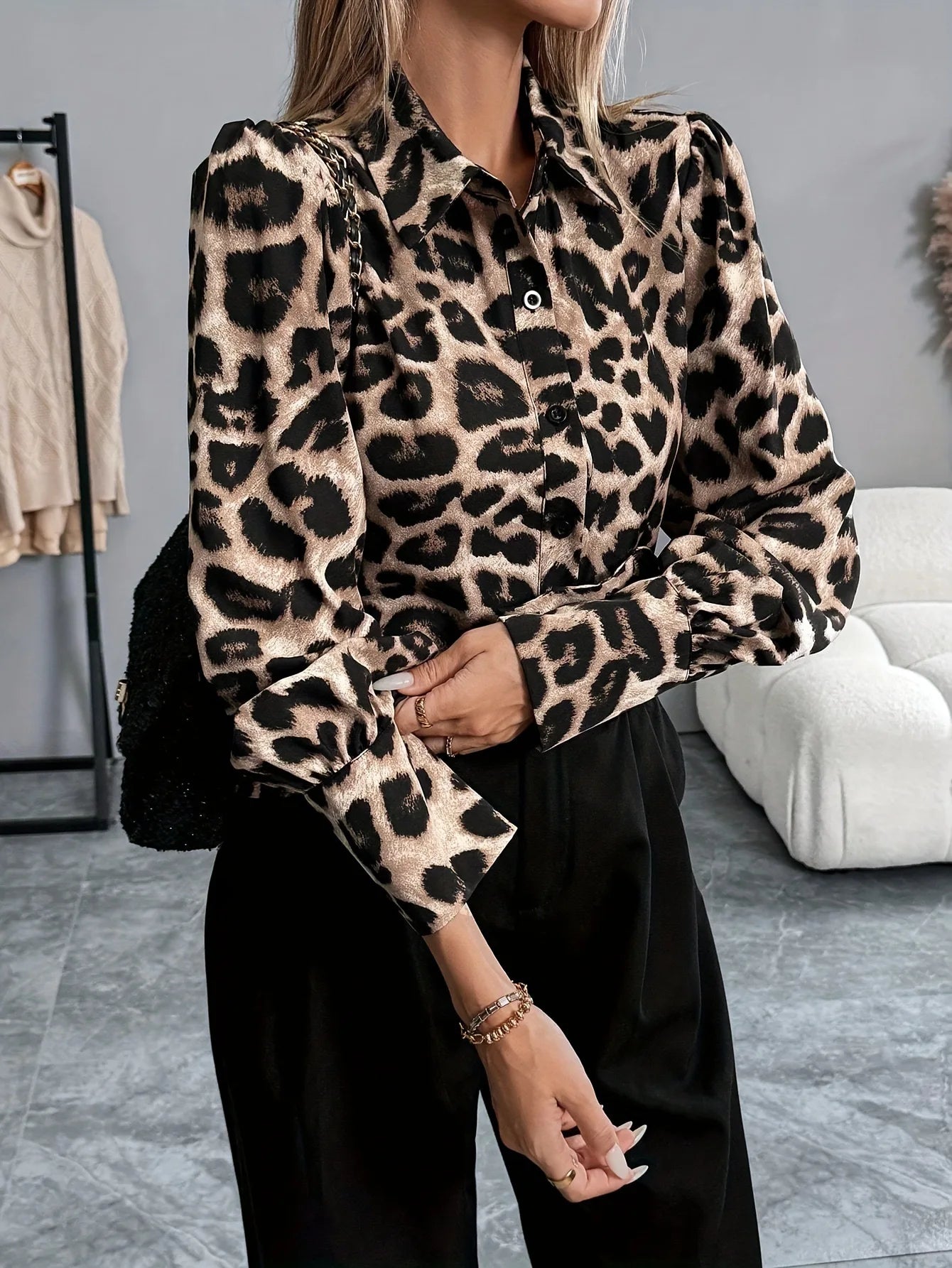 Blouse leopard