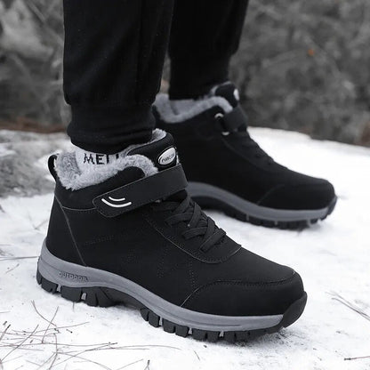 Bottes d'hiver chaudes pour femmes élégantes, confortables et fiables