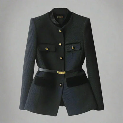 Le blazer de luxe avec ceinture