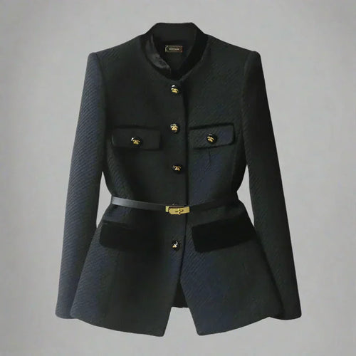 Le blazer de luxe avec ceinture