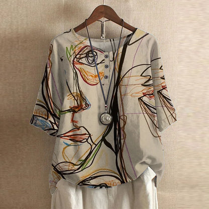 Anya | Vintage-Inspired Blouse