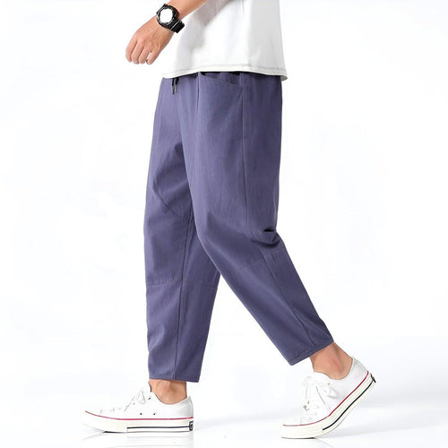 Pantalon court urbain en coton