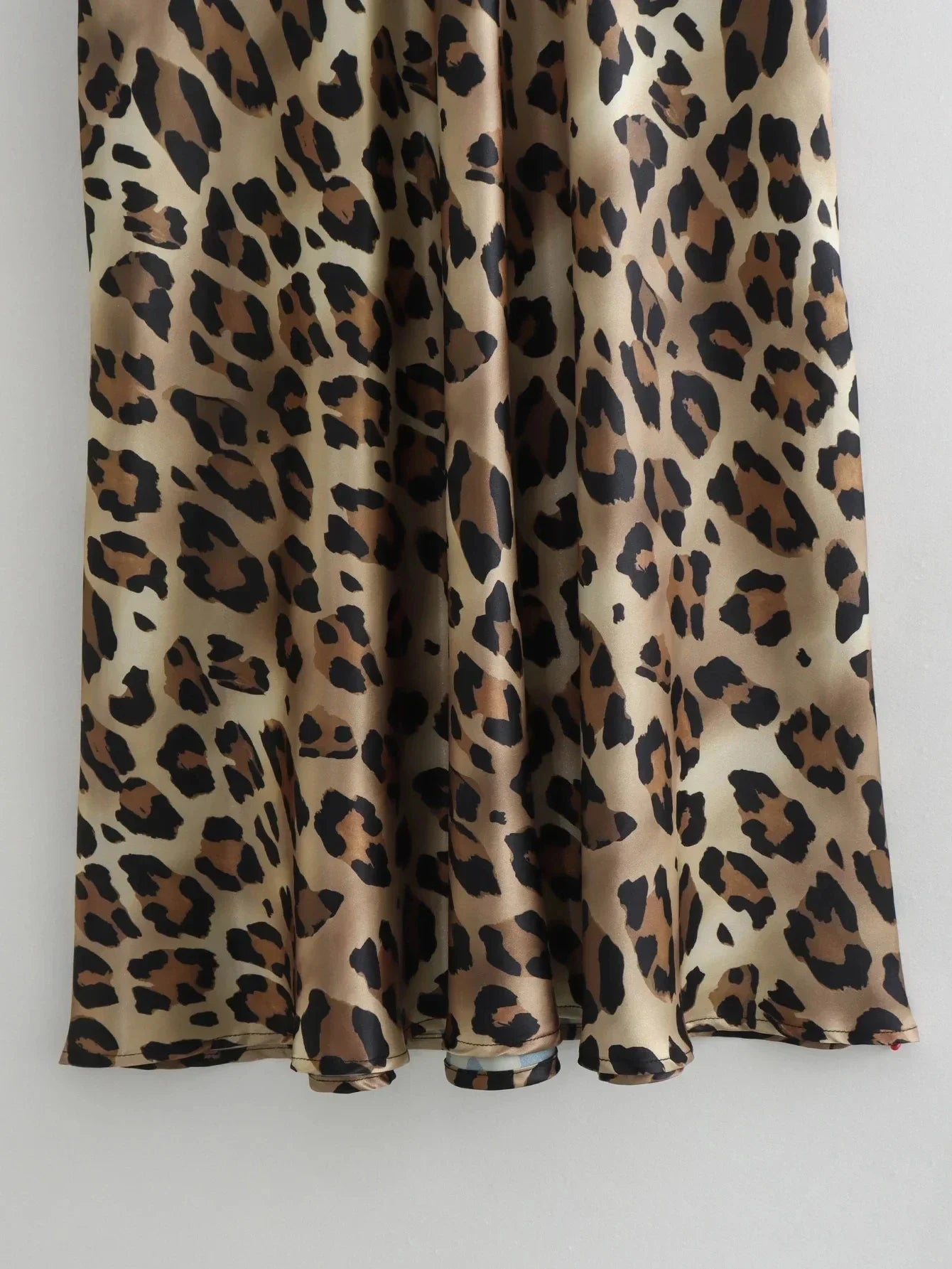Jupe longue leopard femme