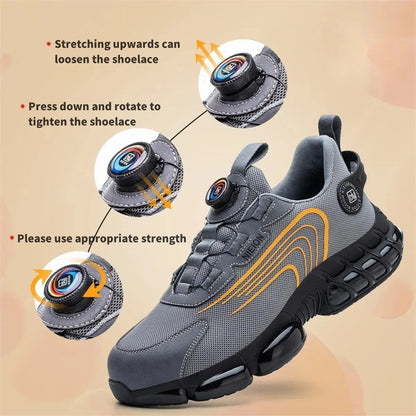 Chaussures De Course Lacées Légères Pour Hommes