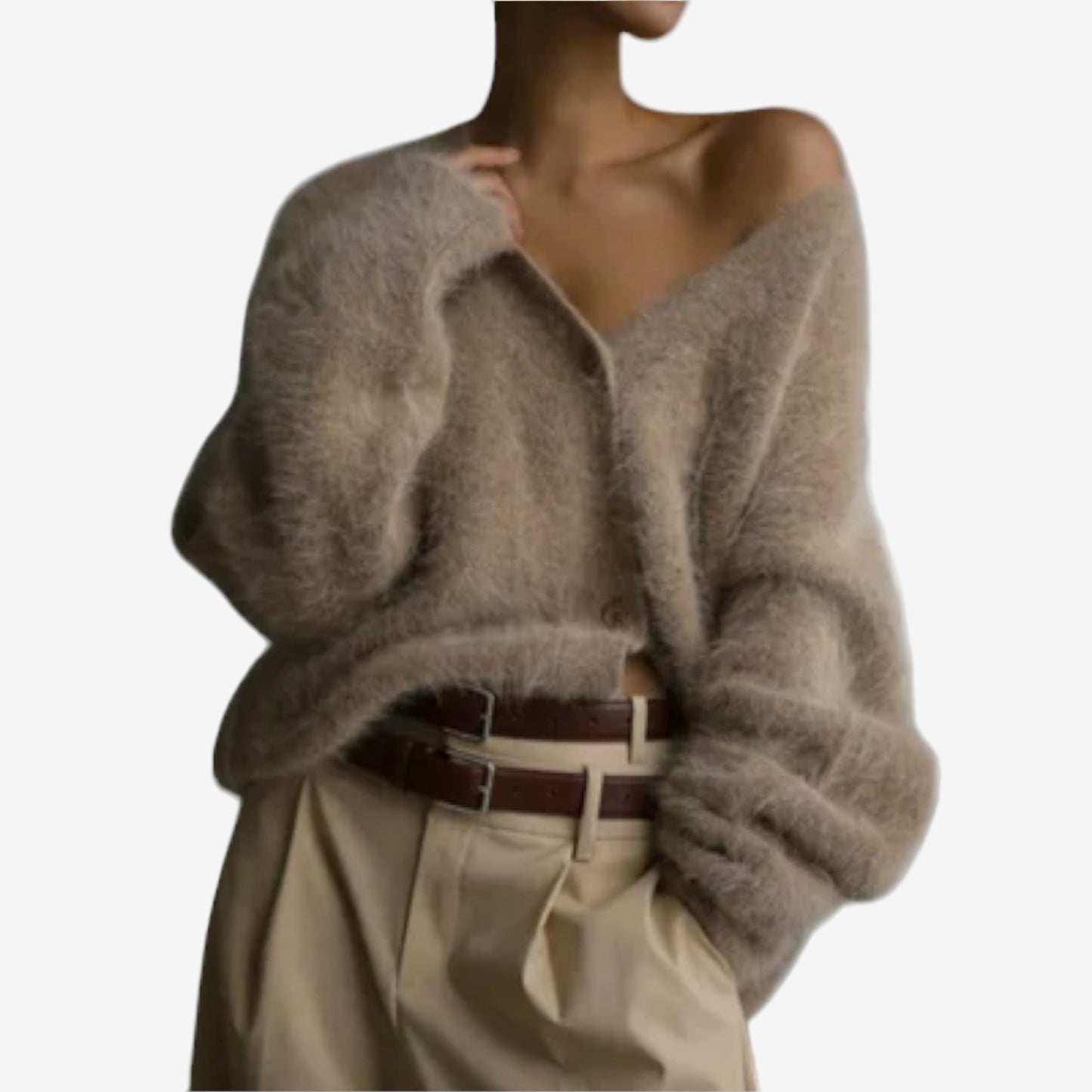 Lilah™ Pull en Maille Moelleuse