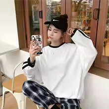 t shirt blanc manche longue