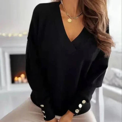 Chloe™ | Pull Col en V Élégant