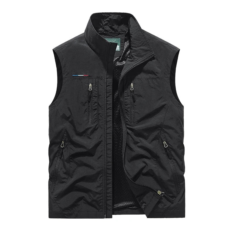 Veste sans manche de montagne