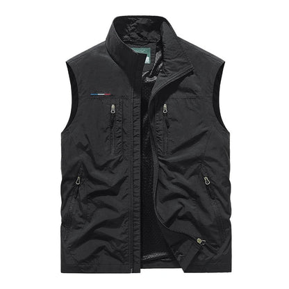 Veste sans manche de montagne