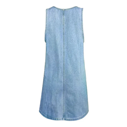 Robe En Jean Élégante & Décontractée