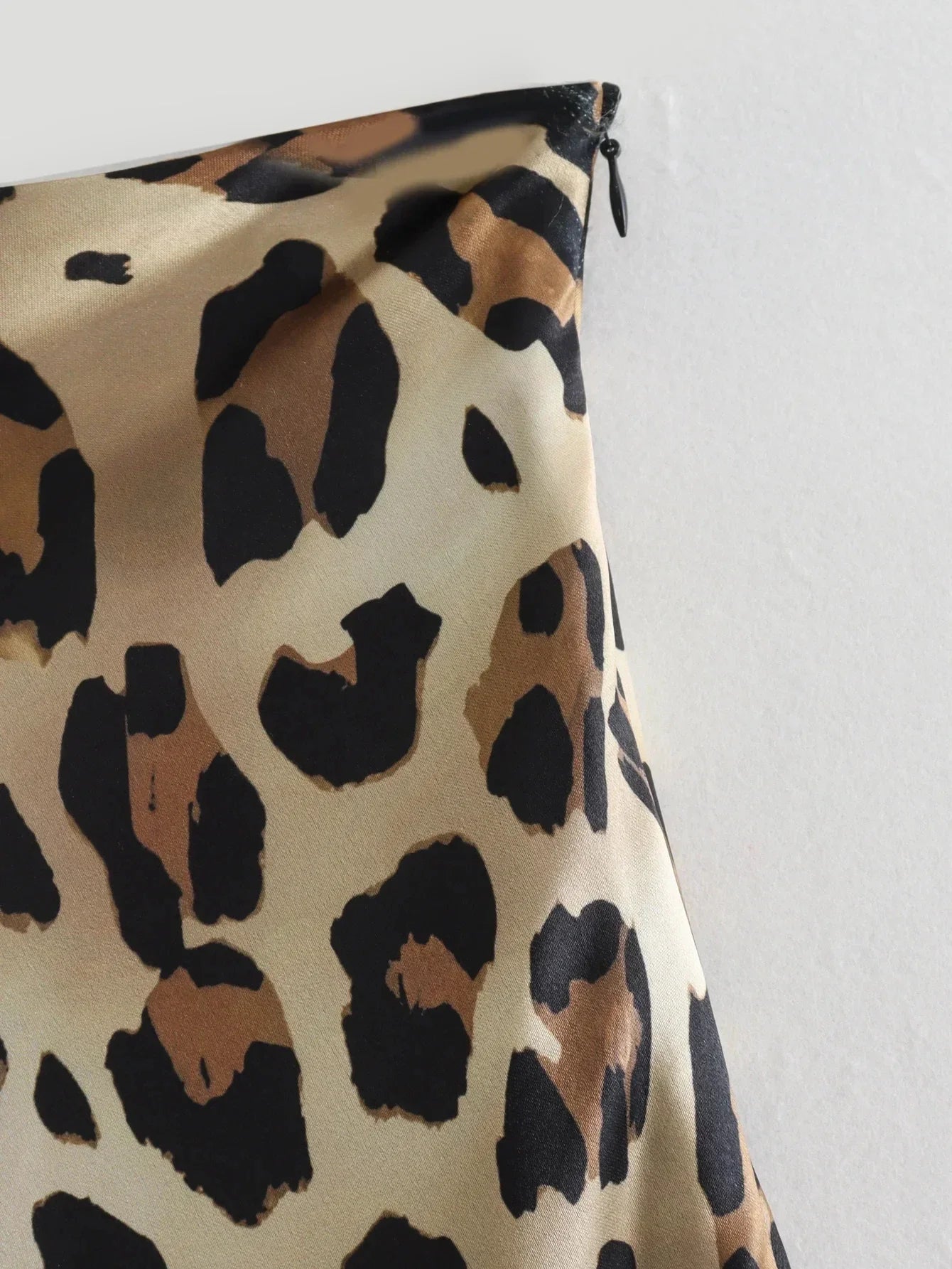 Jupe longue leopard femme
